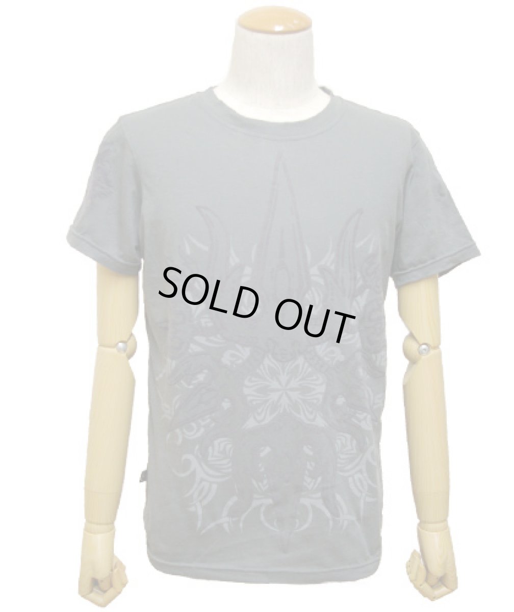 画像1: PSYLO メンズ・半袖Tシャツ「Trshu Tee / グレー」 (1)