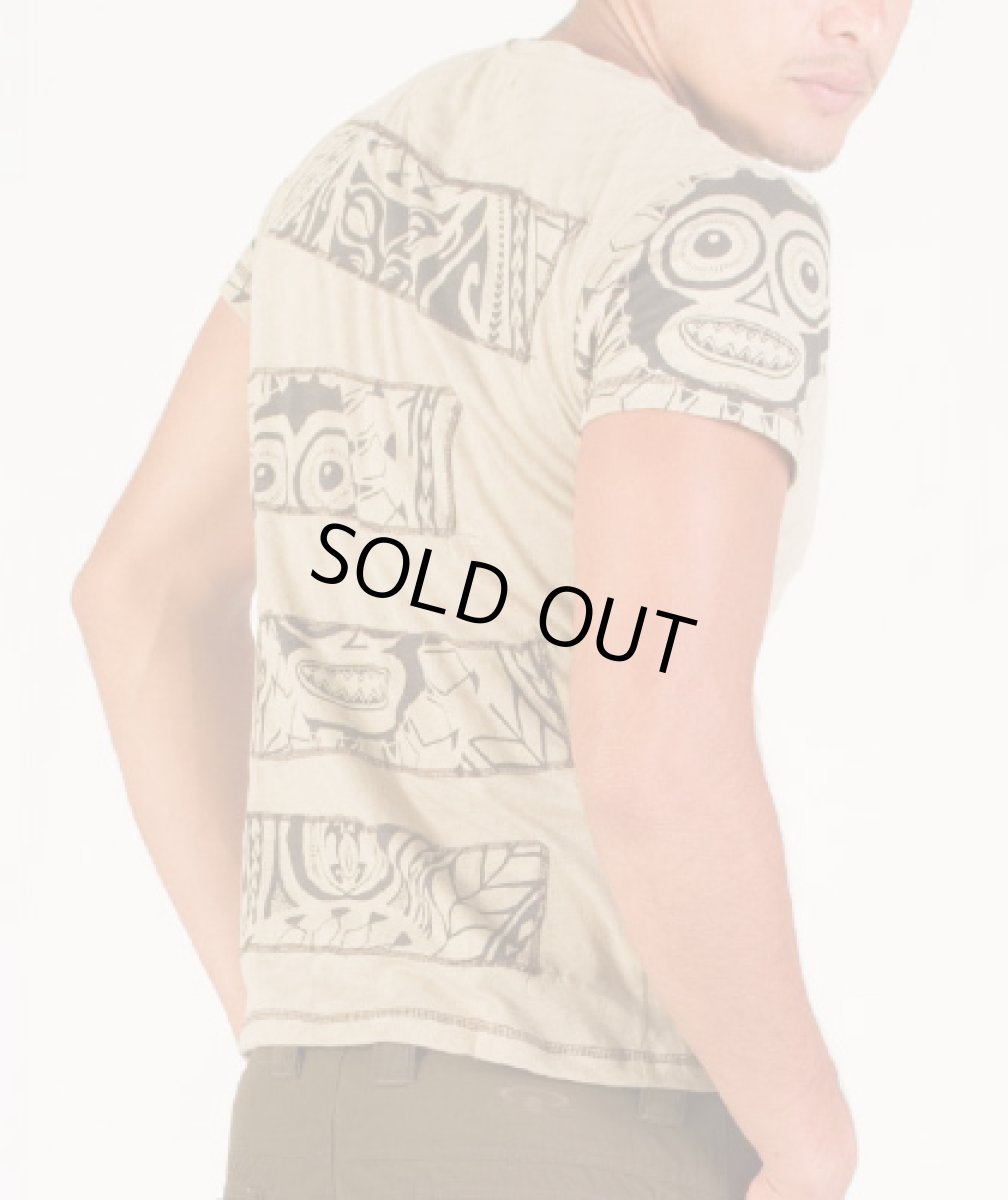 画像5: PSYLO メンズ・半袖カットソー「Hectic Tattoo / ボーン」 (5)