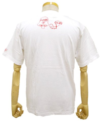 画像2: MANALIBREユニセックスTシャツ「ALTERED STATES ３Ｄ/ホワイト」