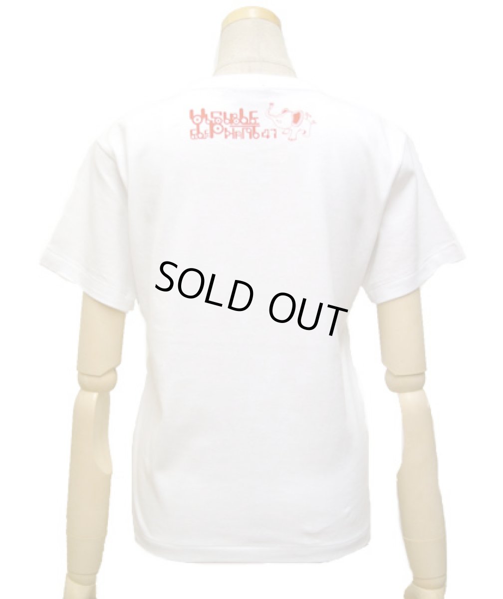 画像3: VISIBLE ELEPHANT 47 レディースTシャツ「#142 スフィンクス / ホワイト」 (3)