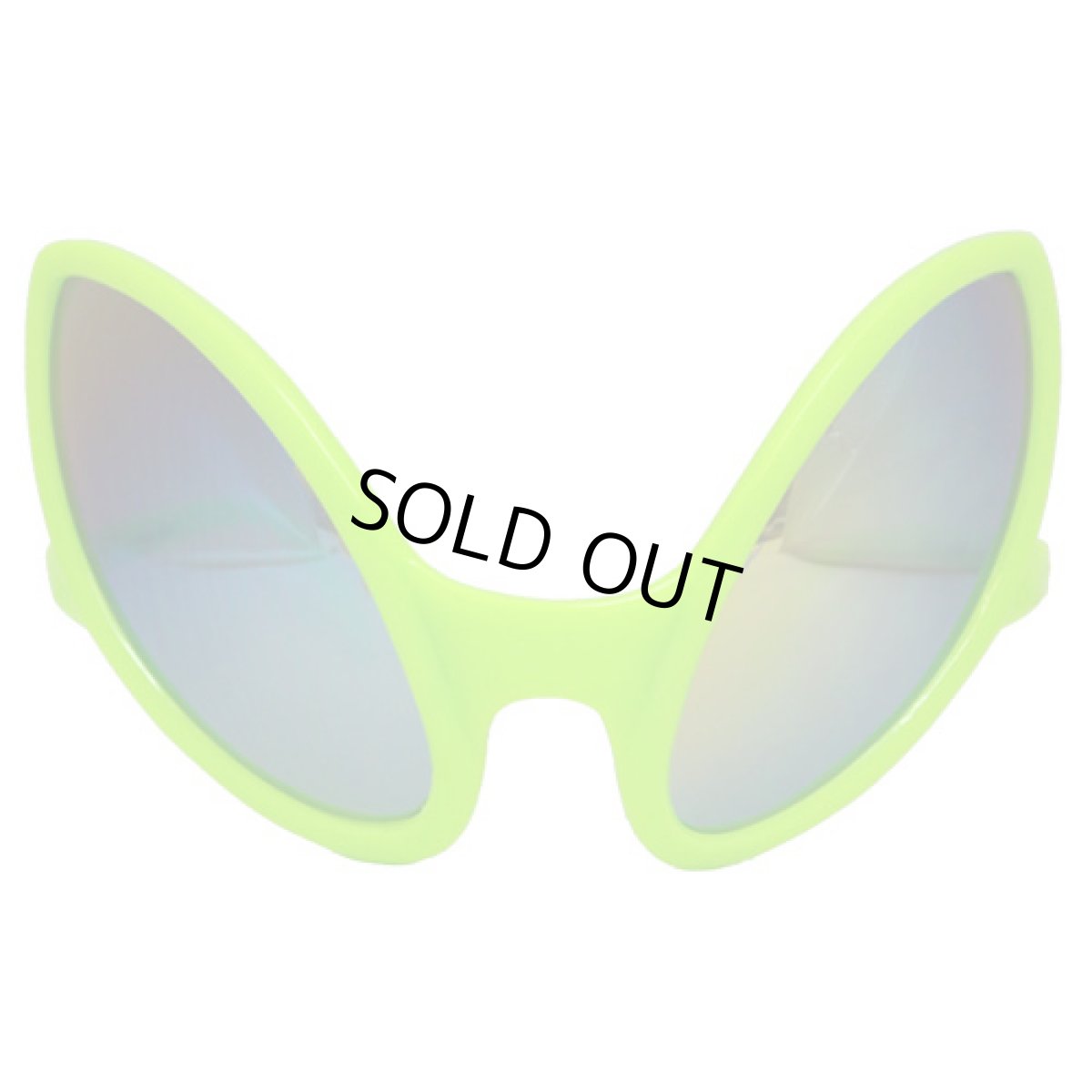 画像1: サングラス「エイリアン/ネオングリーン」 (1)