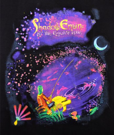 画像1: MELTING GALAXY メンズTシャツ「SHADOW ENUIN / at the Earth's ddge 」