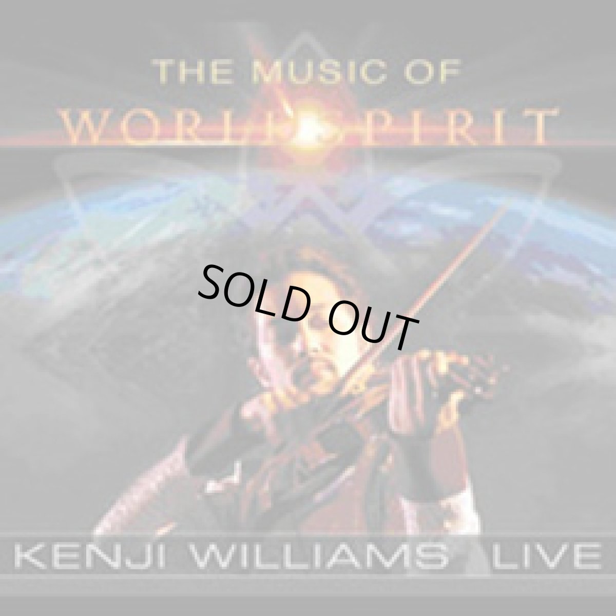 画像1: CD「KENJI WILLIAMS / THE MUSIC OF WORLD SPILIT  (LIVE) 」 (1)