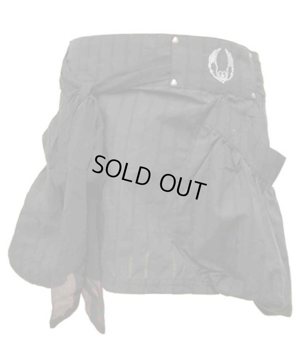 画像3: PSYLO スカート「Soba Skirt / ブラック」 (3)