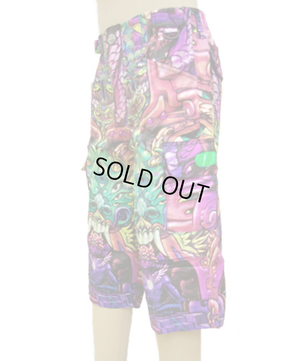 画像3: SPACE TRIBEユニセックス・ハーフパンツ「CYBER / Alpha Centauri」 (3)