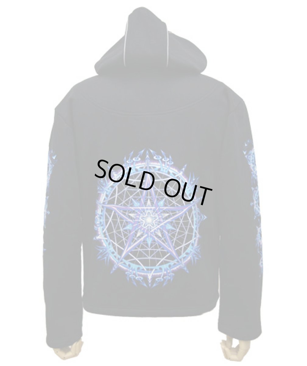 画像3: SPACE TRIBEメンズ・パーカー「Stellar Aqua 」 (3)