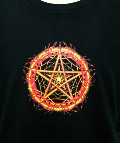 画像3: SPACE TRIBEメンズ・Tシャツ「Stellar Fire」