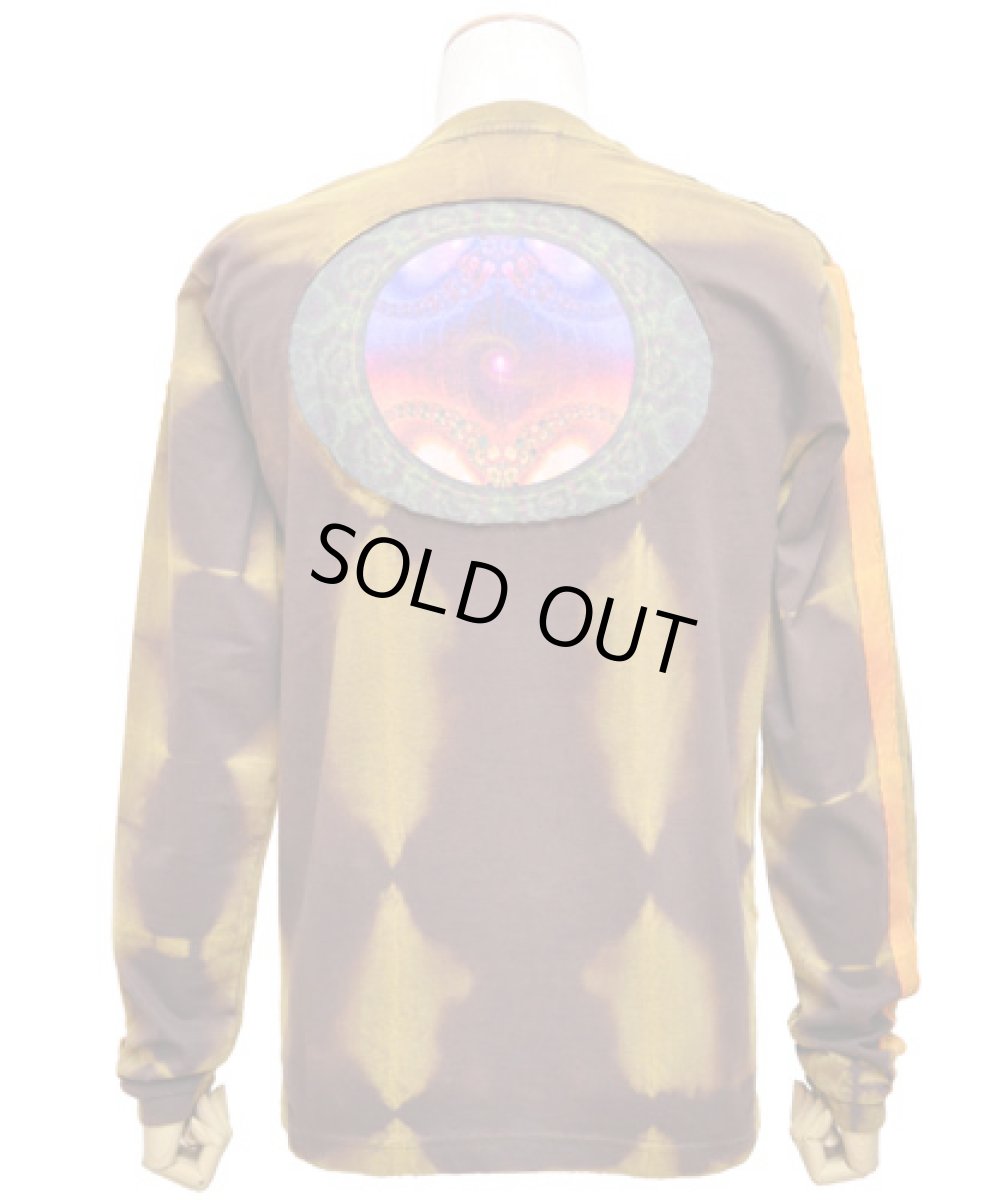 画像4: PUMAYANA メンズ・長袖カットソー「Anaconda / オレンジ×ブラウン」 (4)