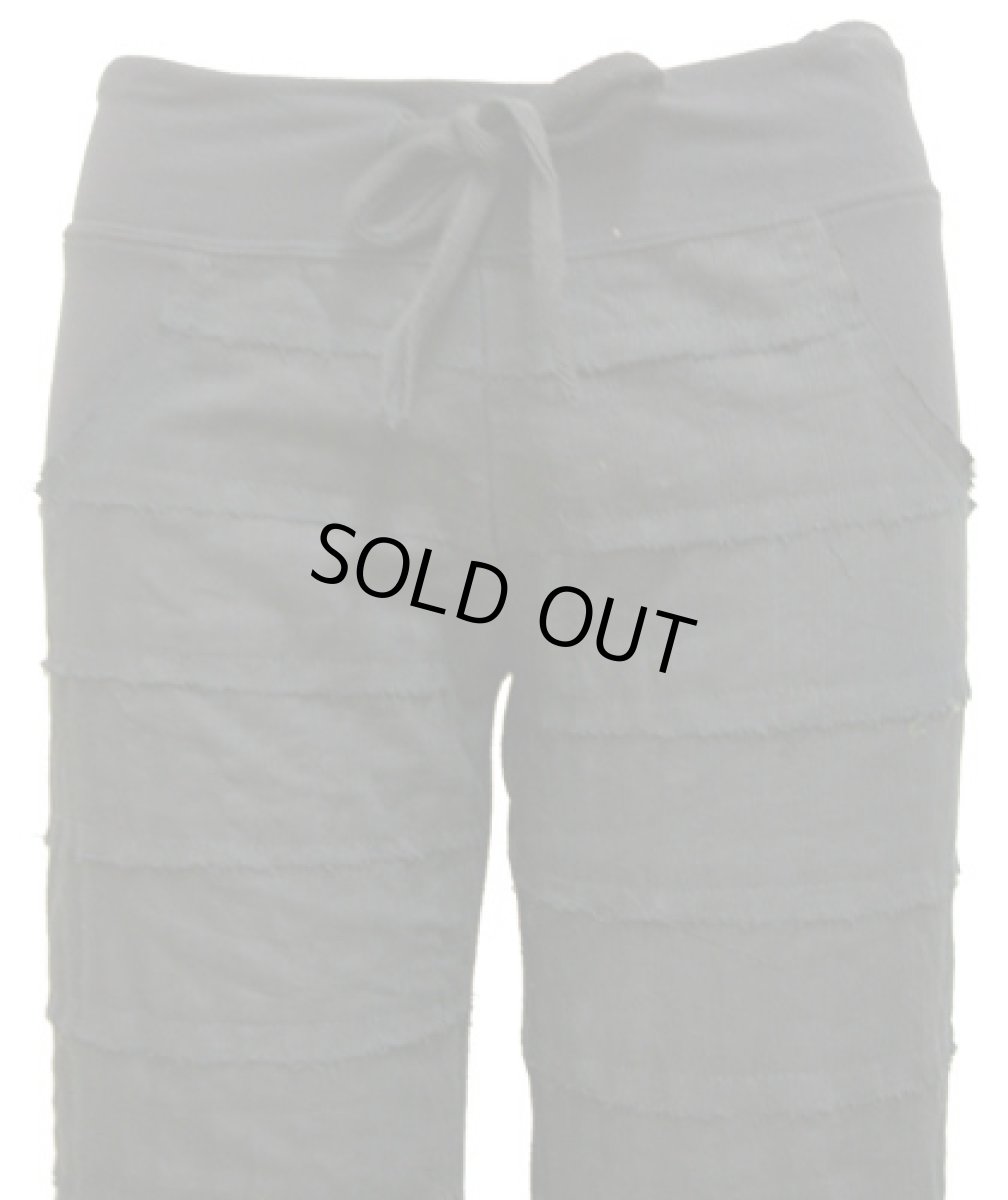 画像2: PSYLO レディース・パンツ「Pinstripe Tracksuit / ブラック」 (2)