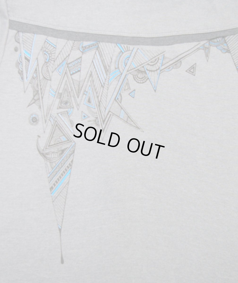 画像4: PLAZMAメンズTシャツ「TRI-TRI / グレー」 (4)