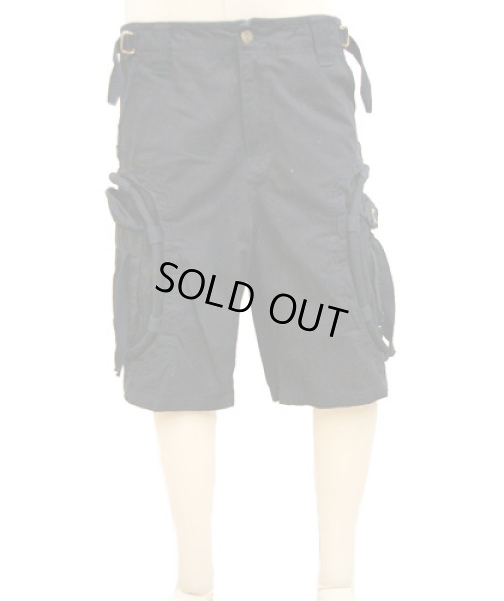 画像3: PSYLO メンズ・パンツ「Razor Rmx Shorts / ブラック」 (3)