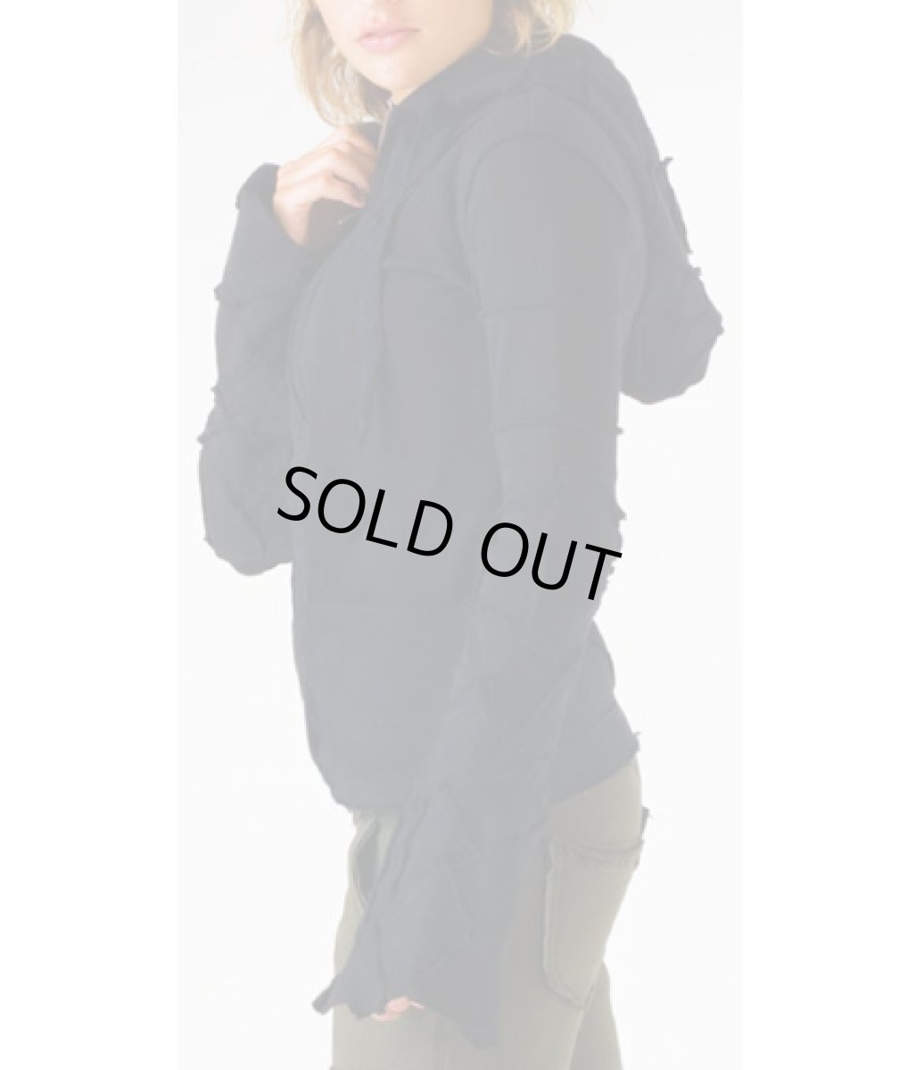 画像2: PSYLO レディース・パーカー「Pecoa Xtra / ブラック」 (2)