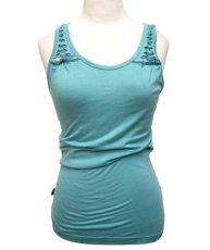 画像1: PSYLO レディース・タンクトップ「Zulu Singlet / スカイブルー」 (1)