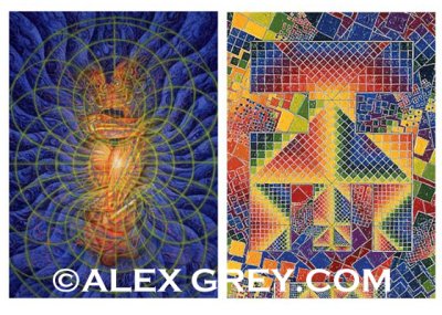 画像1: ALEX GREY ポストカード・10枚セットC