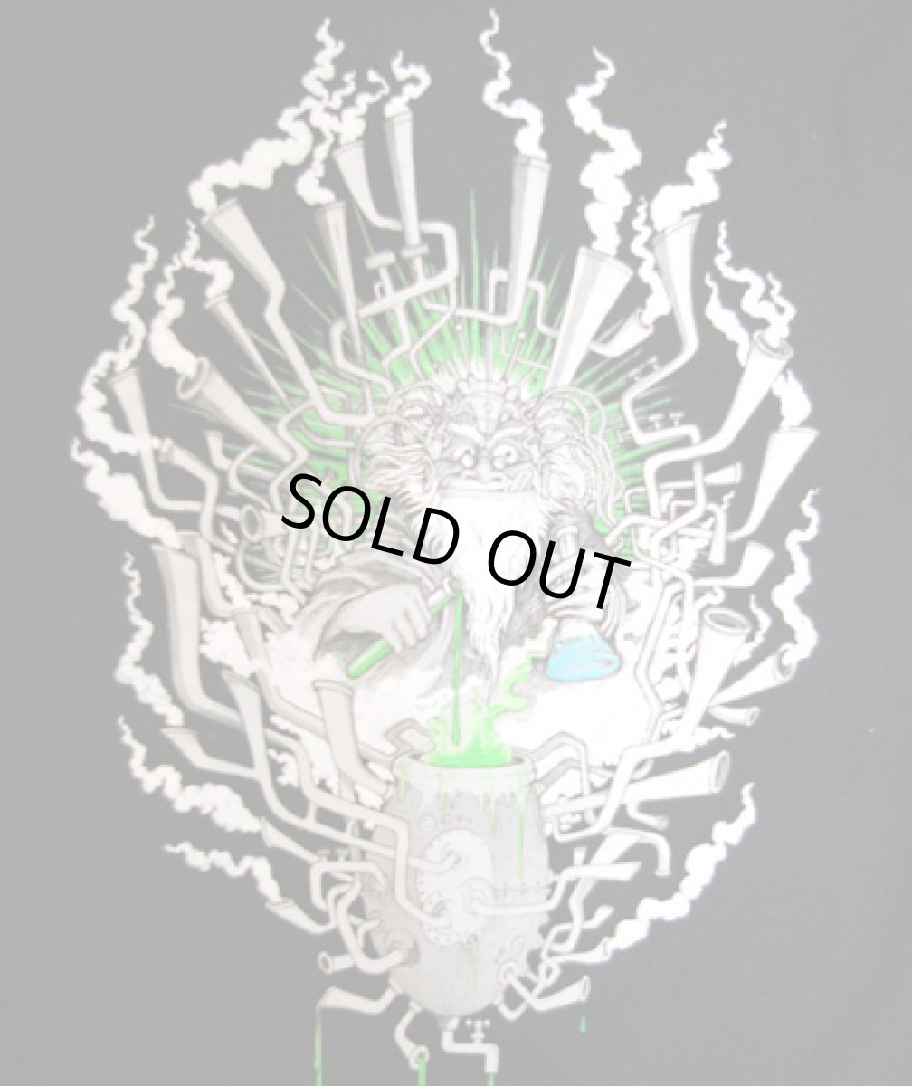 画像2: PLAZMAメンズTシャツ「PROFESSOR / ブラック」 (2)