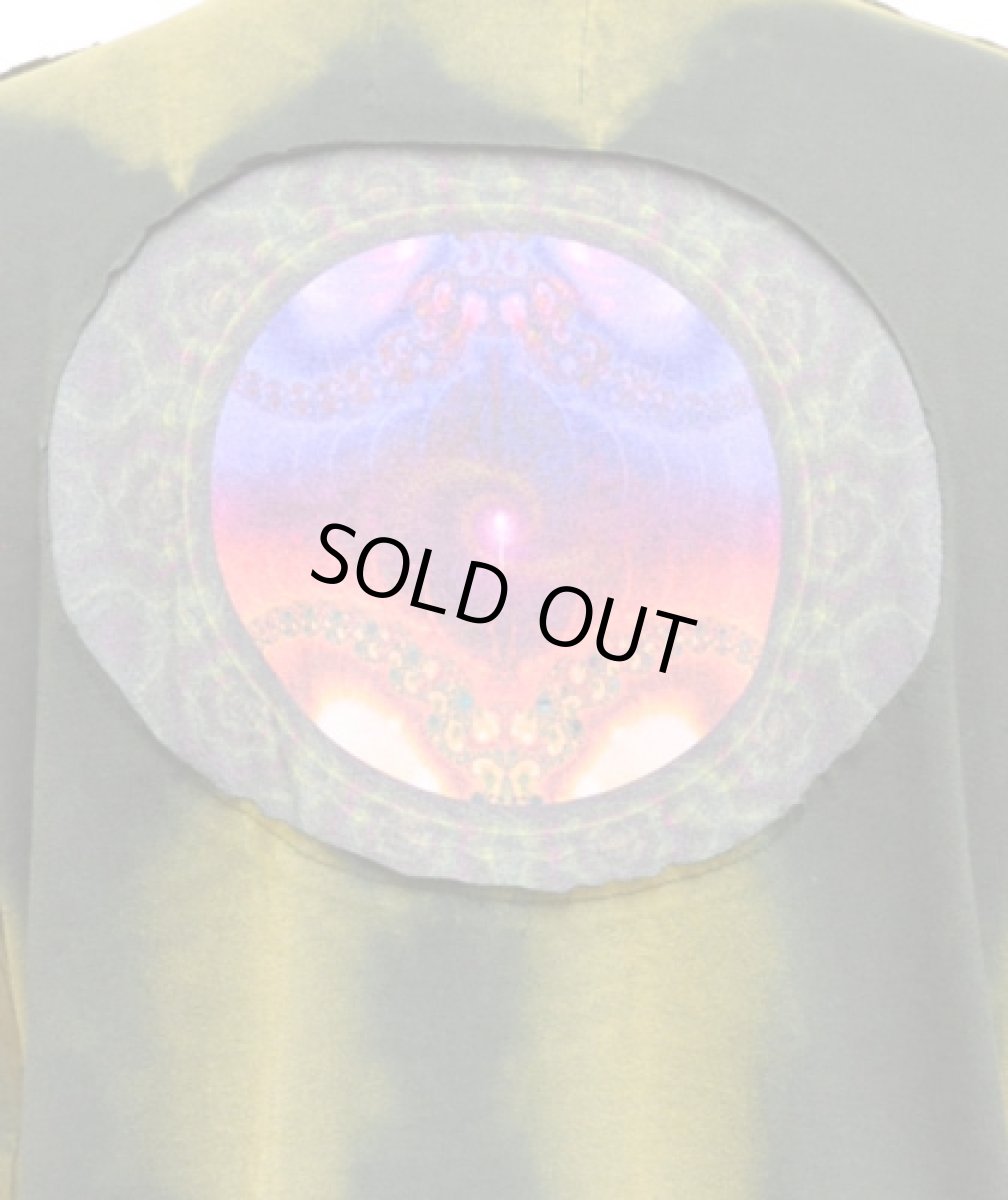 画像5: PUMAYANA メンズ・長袖カットソー「Anaconda / レッド×グリーン」 (5)