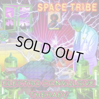 SPACE TRIBEユニセックス・パーカー「Spikey Hood / ブラック