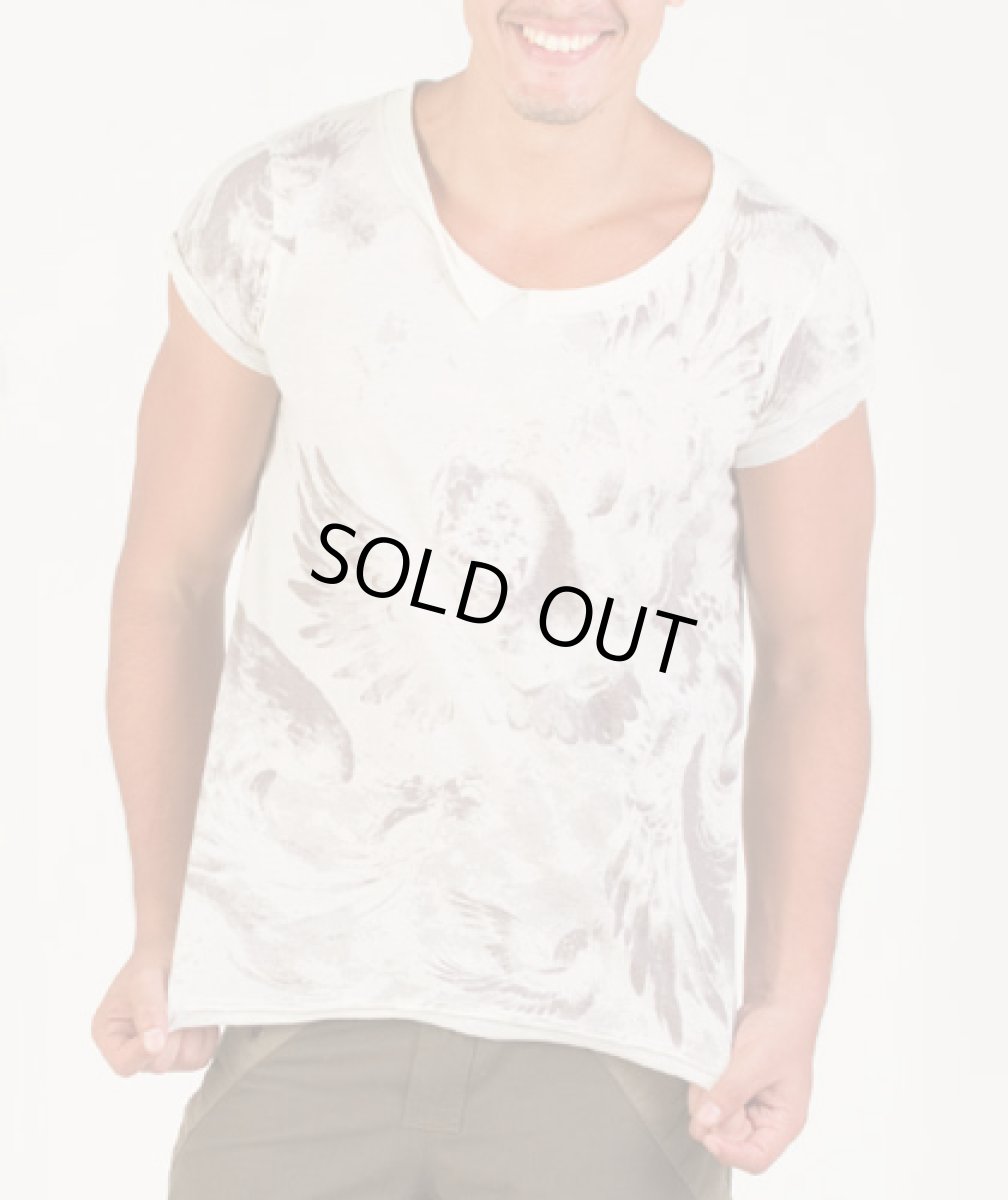 画像5: PSYLO メンズ・半袖カットソー「Fadida Tee / ホワイト」 (5)