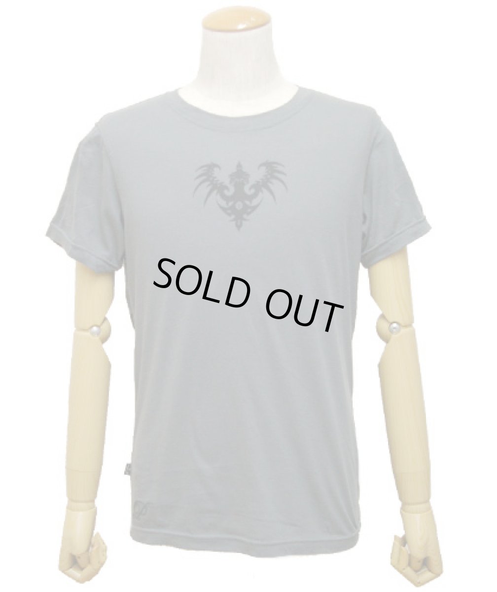 画像3: PSYLO メンズ・半袖Tシャツ「Mongol Tee / グレー」 (3)