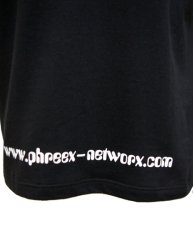画像4: Phreex Networx オフィシャル・メンズTシャツ/ブラック (4)
