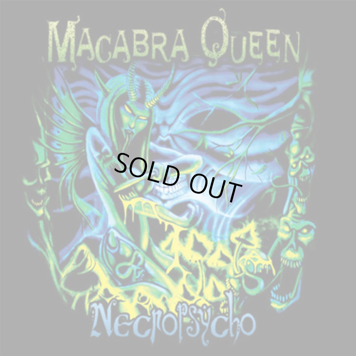 画像1: CD「Necropsycho / Macabra Queen」 (1)