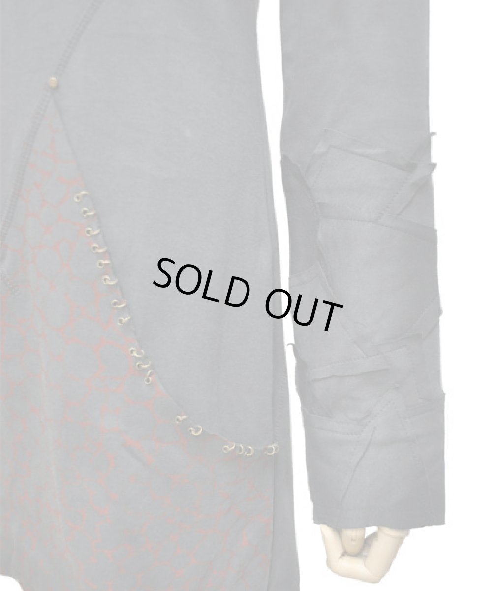 画像2: PSYLO レディース・ワンピース「Bubble Dress / チャコール」 (2)