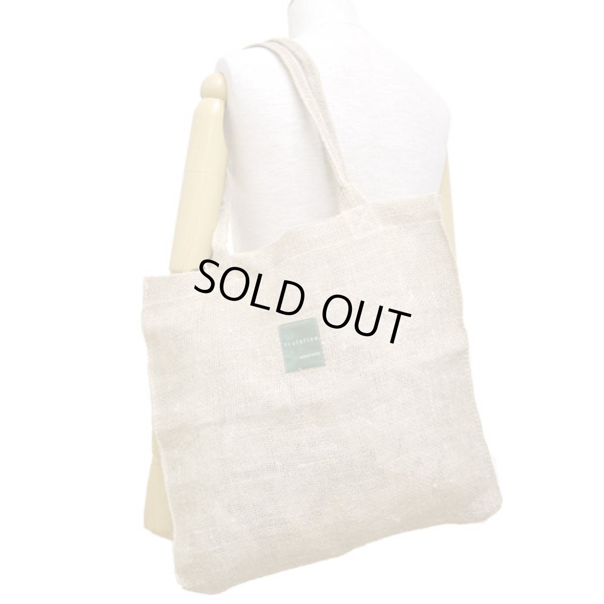 画像3: ECOLUTION ショッピング・トートバッグ / ナチュラル (3)