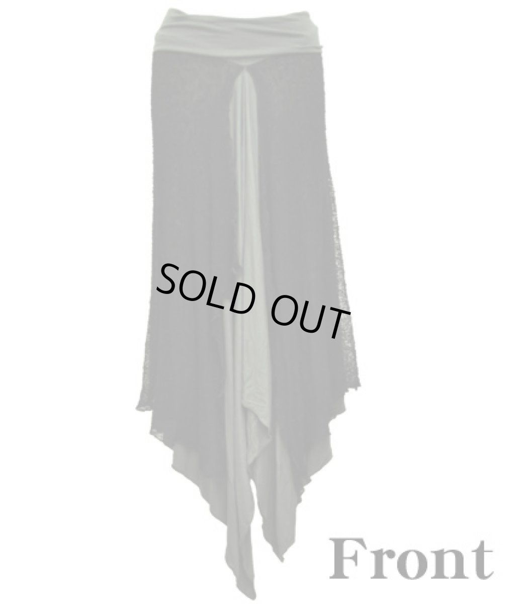 画像2: PSYLO スカート「Le Skirt Rmx / アーミー×ブラック」 (2)