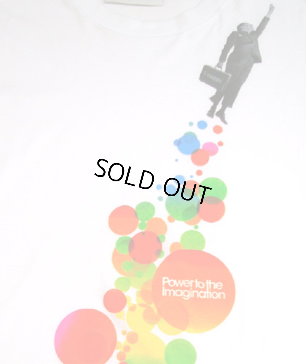 画像2: IMAGINARY FOUNDATIONメンズ半袖Tシャツ「Fly / ホワイト」 (2)