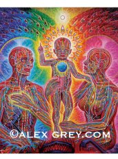 画像2: ALEX GREY ポスター「Holy Family」 (2)