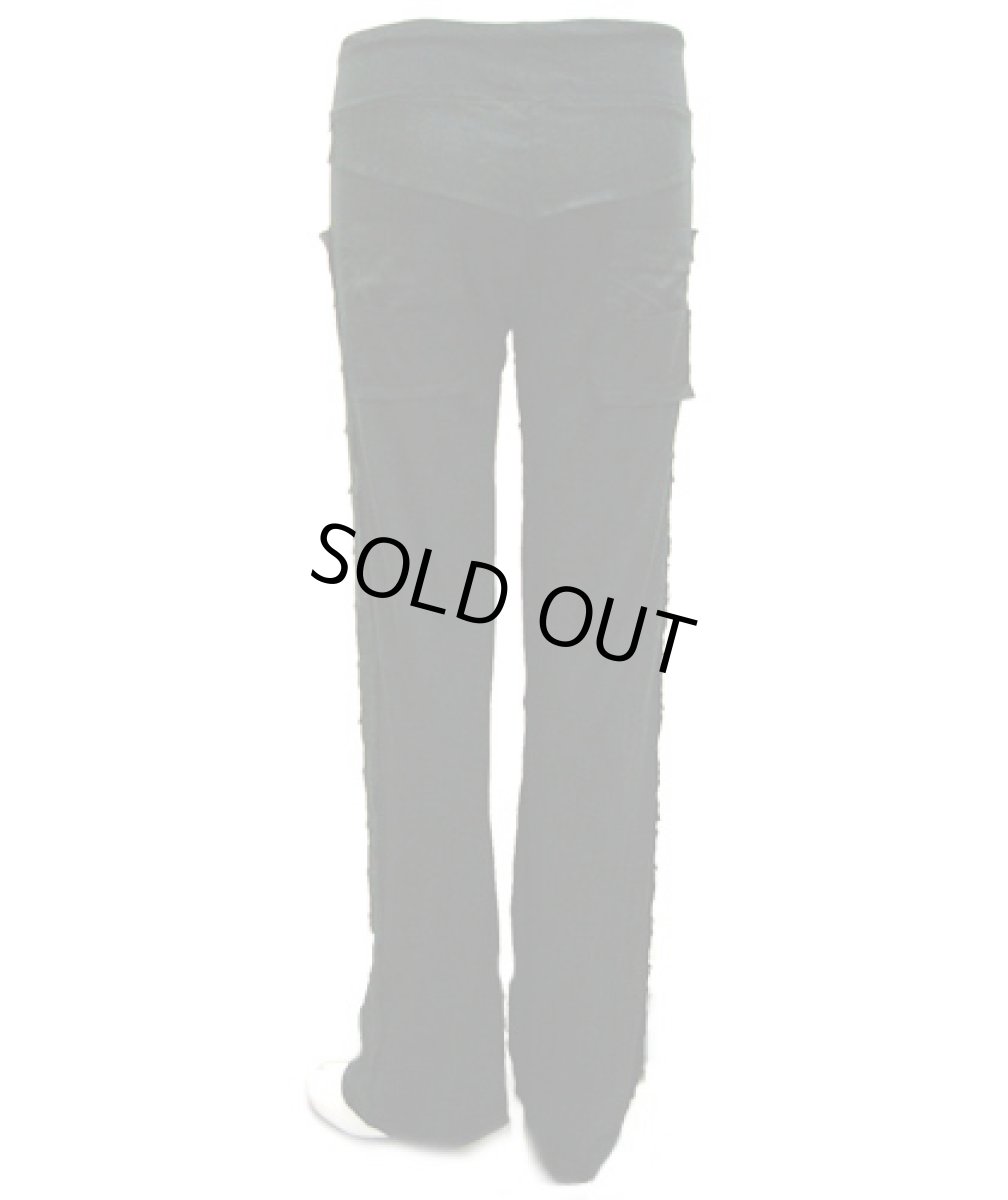 画像3: PSYLO レディース・パンツ「Pinstripe Tracksuit / ブラック」 (3)