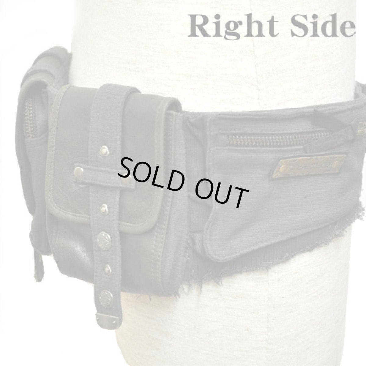 画像2: PSYLO ウエストバッグ「Legion Rmx / アーミー&グレー」 (2)