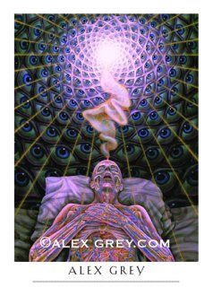 ALEX GREY CosmicChrist ポスター　アレックスグレイ　サイン ALEX GREY CosmicChrist ポスター アレックスグレイ サイン 素敵