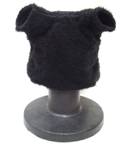 画像2: NUBIAユニセックス・帽子「TWISTY HOLE-B/ブラック」