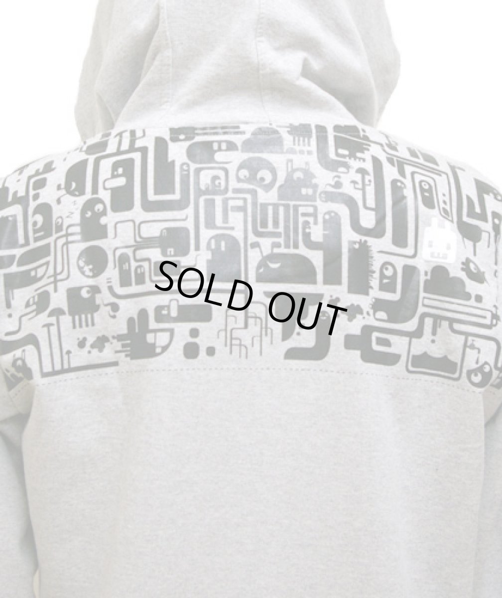 画像4: PLAZMAメンズ・パーカー「Caves / メランジ」 (4)