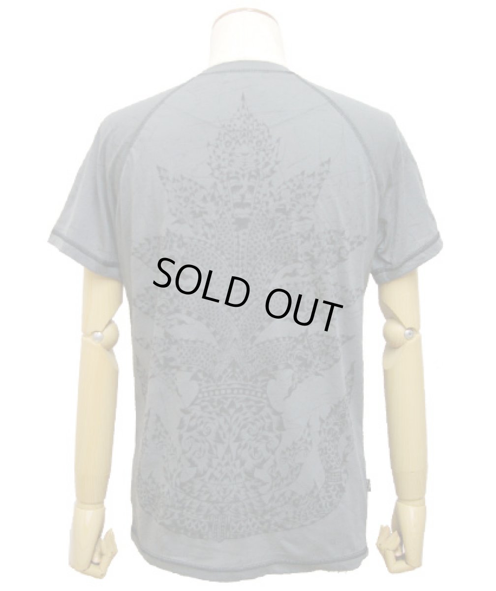 画像3: PSYLO メンズ・半袖カットソー「Dragon Tee / グレー」 (3)