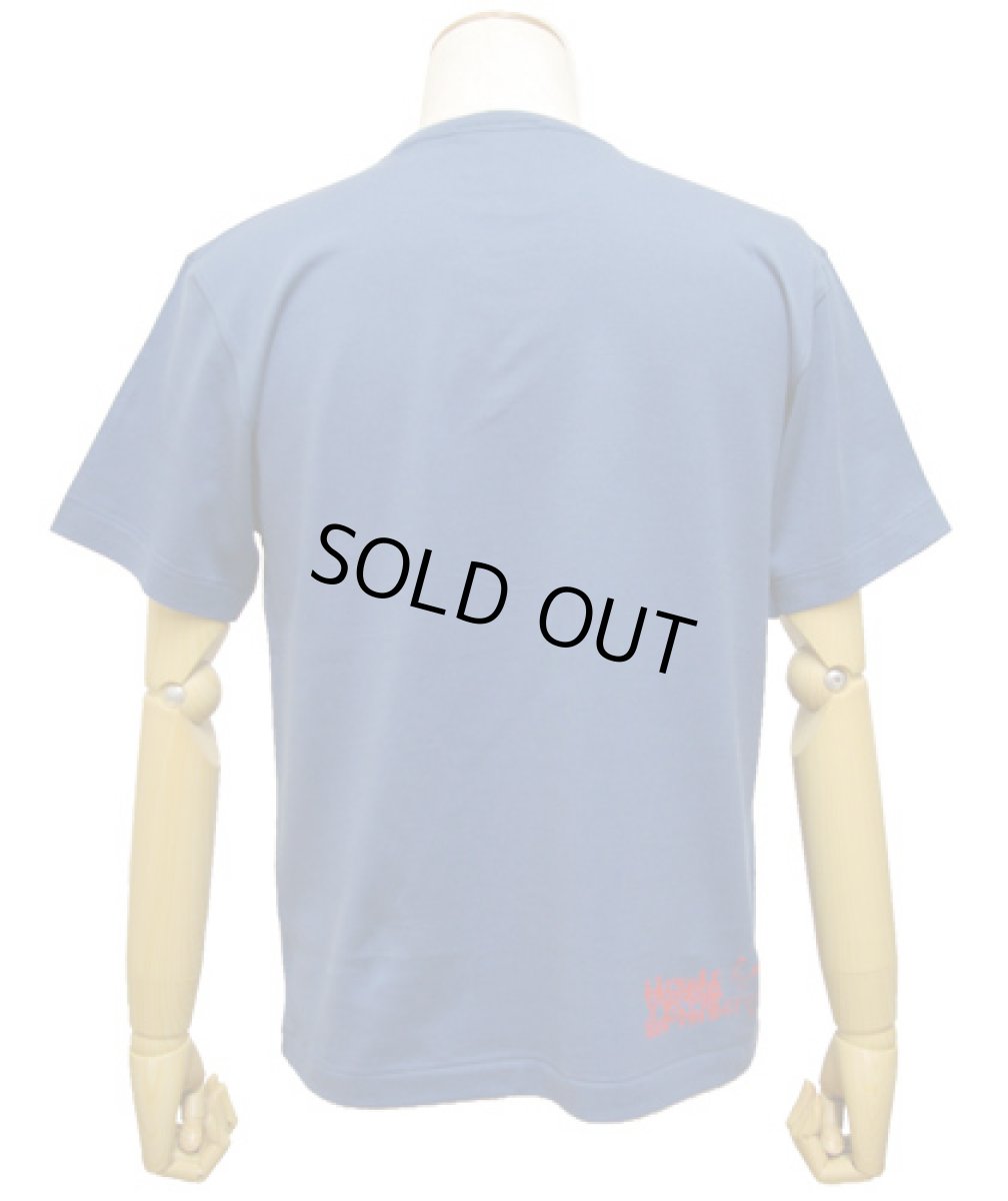 画像3: VISIBLE ELEPHANT 47 メンズTシャツ「#146 蝉 / ブルー」 (3)