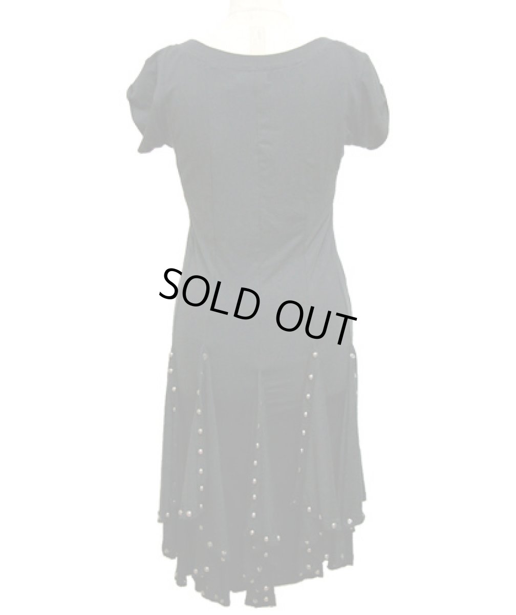 画像3: PSYLO ワンピース「Peacock Dress / ブラック」 (3)