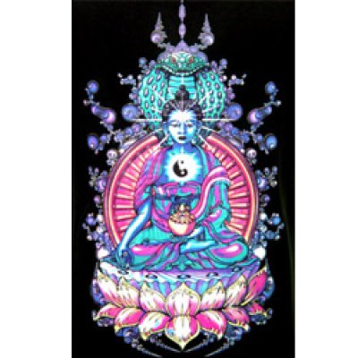 画像3: SPACE TRIBEメンズTシャツ『FLOATING BUDDHA』