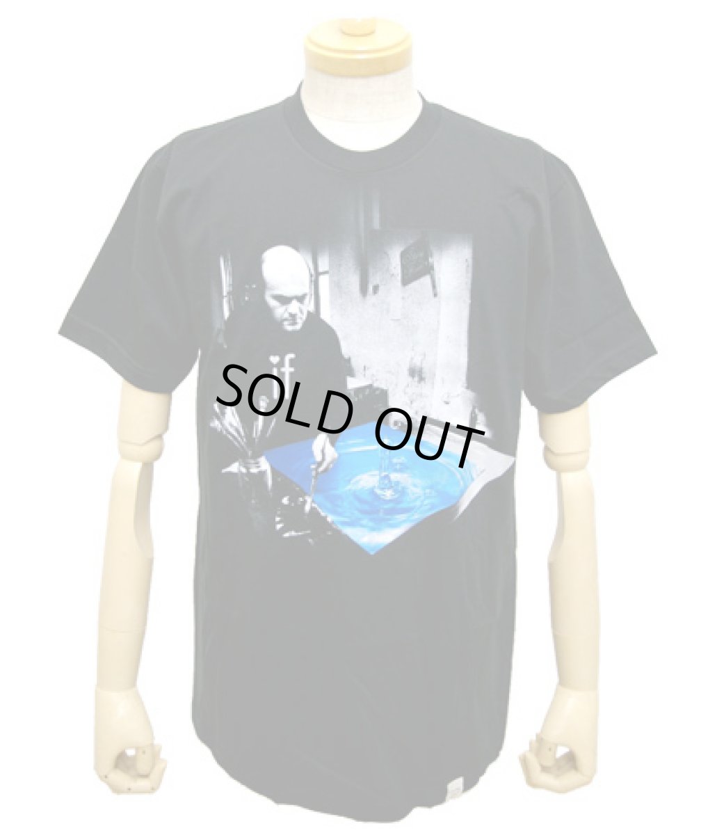 画像1: IMAGINARY FOUNDATIONメンズ半袖Tシャツ「Fluid/ブラック」 (1)