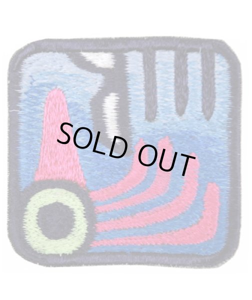 マヤンワッペン 太陽の紋章 7 青い手 Psychedelic Garden