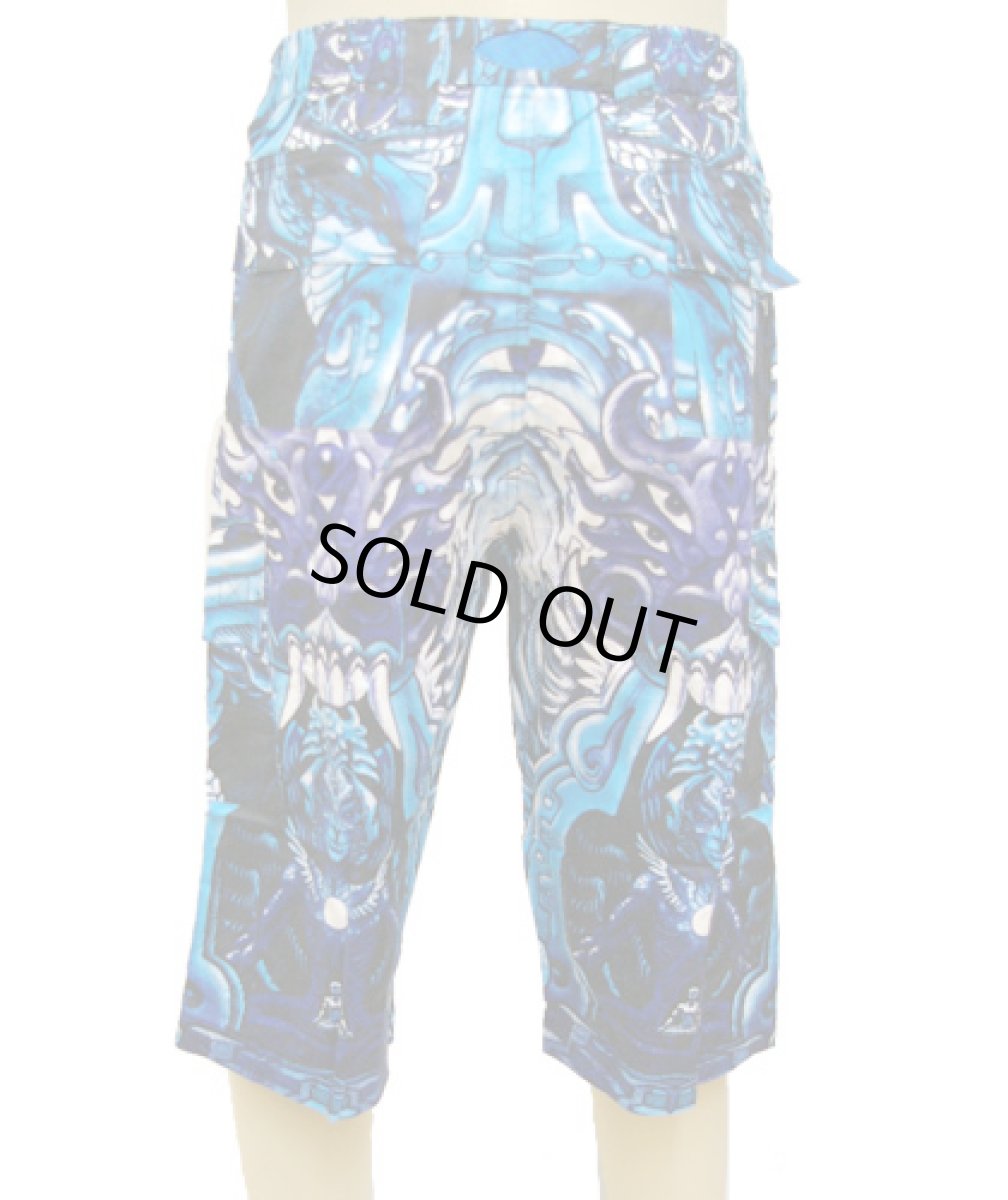 画像4: SPACE TRIBEユニセックス・ハーフパンツ「CYBER / Midnite Centauri」 (4)