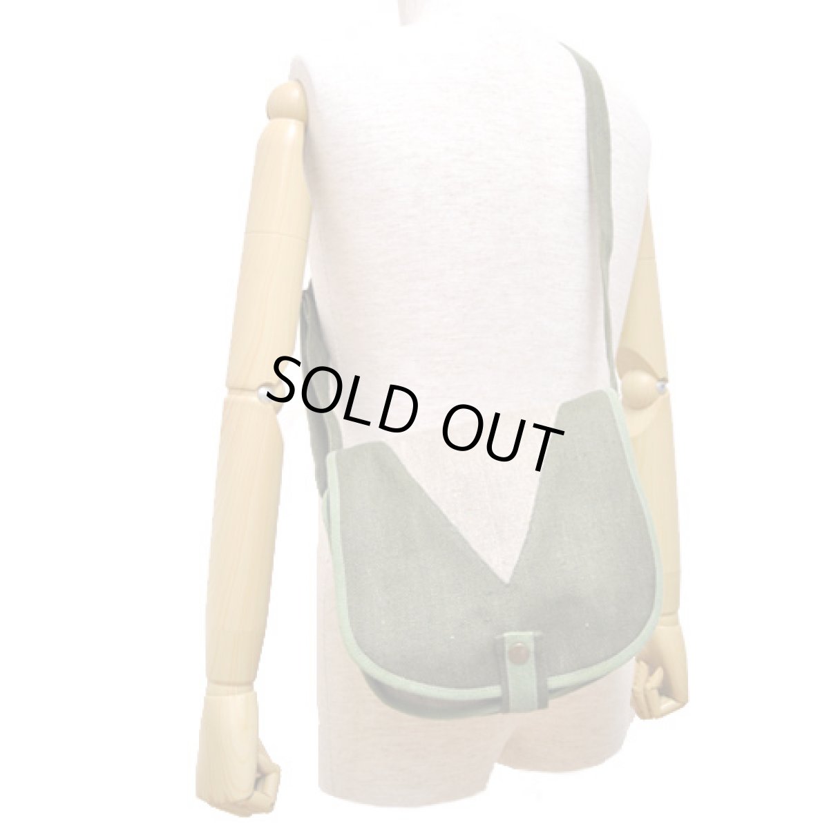 画像5: ECOLUTION バッグ「The Vancouver Bag / グリーン×ナチュラル」 (5)