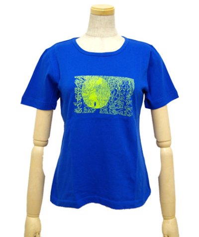 画像2: SHIVA GROUPレディースTシャツ「Carpathians on mushroom/ブルー」