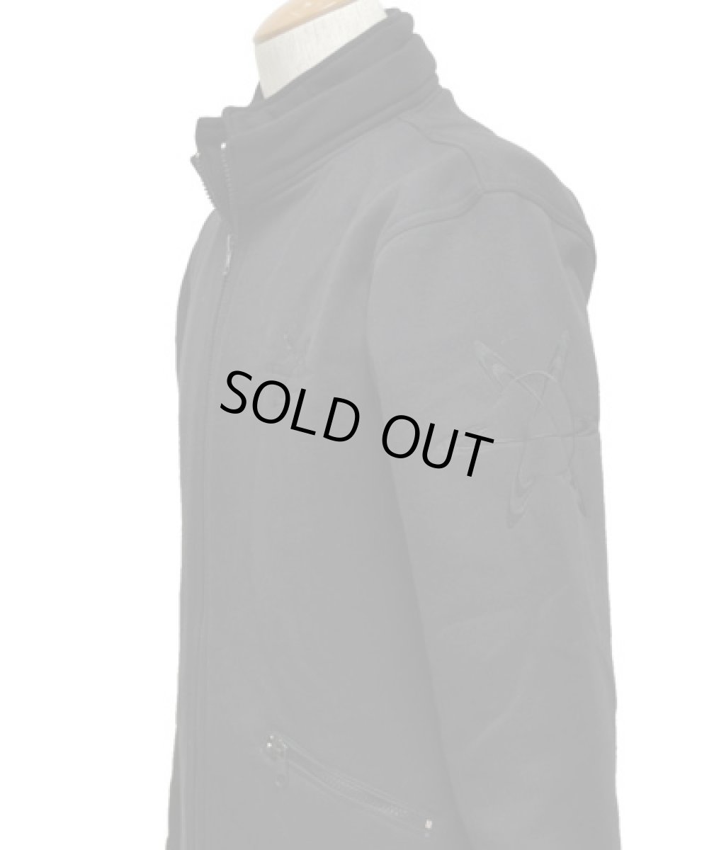 画像2: SPACE TRIBEユニセックス・ジャケット(フード別売り)「Black Saturn」 (2)