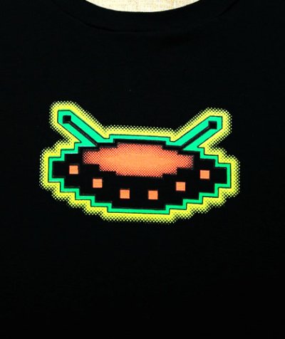 画像3: SPACE TRIBEメンズ・Tシャツ「UFO」