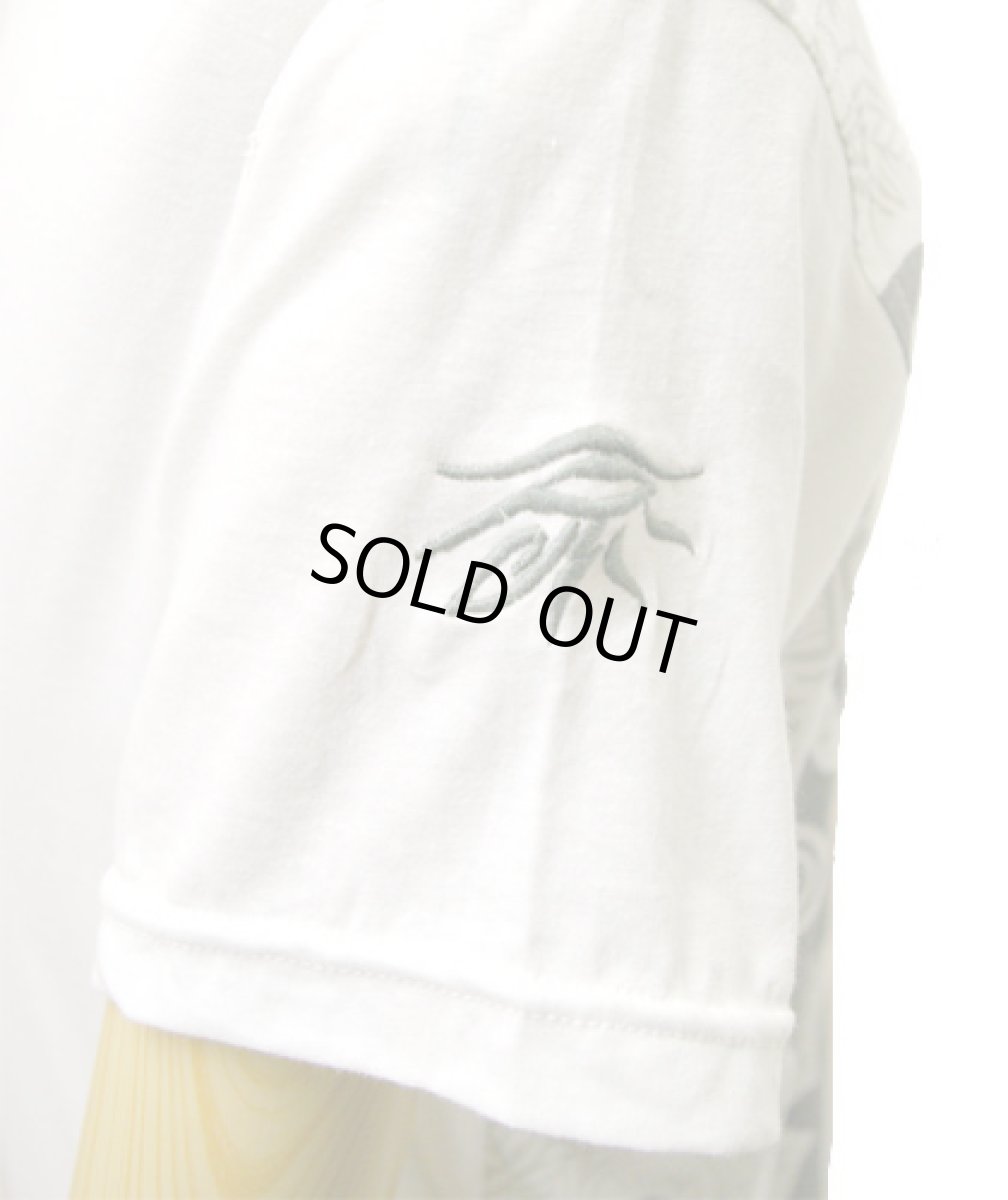 画像4: PSYLO メンズ・半袖Tシャツ「Mongol Tee / ホワイト」 (4)