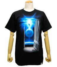 画像1: IMAGINARY FOUNDATIONメンズ半袖Tシャツ「Entrance / ブラック」 (1)