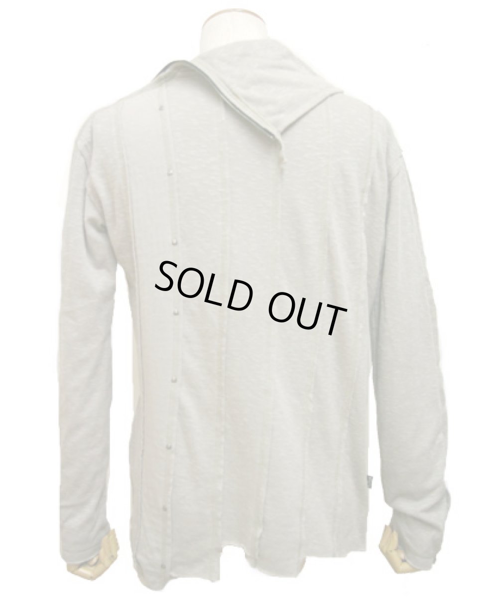 画像3: PSYLO メンズ・カットソー「Tilted Sweater / ボーン」 (3)