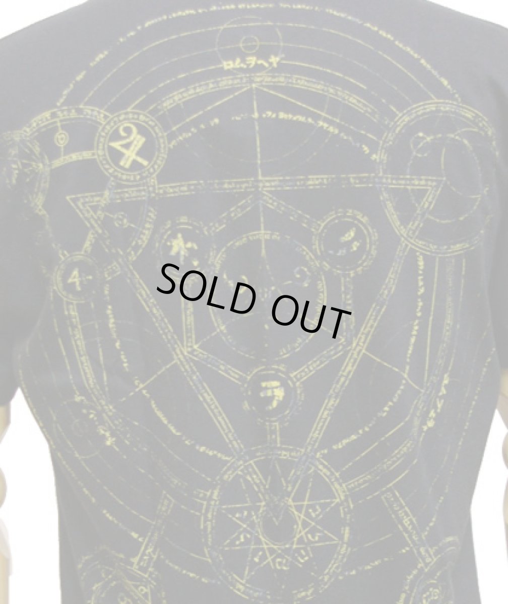 画像4: PLAZMAメンズTシャツ「MAGIC CIRCLE / ブラック」 (4)